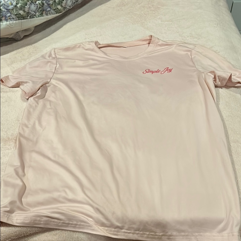 Simple Joy Pink T-Shirt